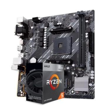 Imagem de Kit Upgrade AMD Ryzen 5 5500 + AM4 A520M DDR4