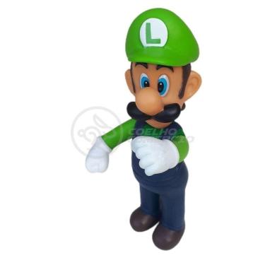 Imagem de Boneco Luigi Grande Super Size 23Cm - Super Mario