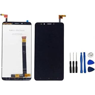 Imagem de SHOWGOOD 15.2 cm para Alcatel A7 XL OT7071 Sensor de vidro digitalizador de tela sensível ao toque + tela LCD para alcatel 7071 (LCD branco)