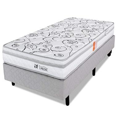 Imagem de Cama Box com Colchão Solteiro Firme Espuma D28 88x188x34 cm BF Colchões