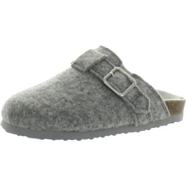 Imagem de Stride Rite Pantufa infantil unissex M2p Cozy Rite, Cinza, 13 Little Kid