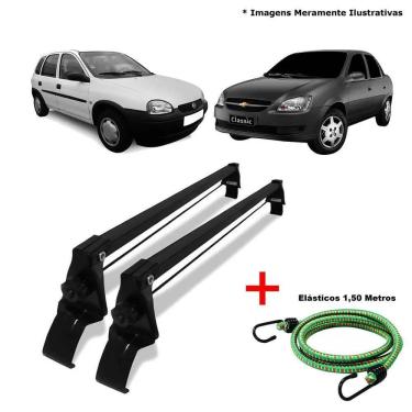 Imagem de Rack de teto corsa hatch classic 4 portas e 1 elastico corda