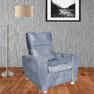 Imagem de Poltrona Reclinável Do Papai Moderna Nivea Grafitte	