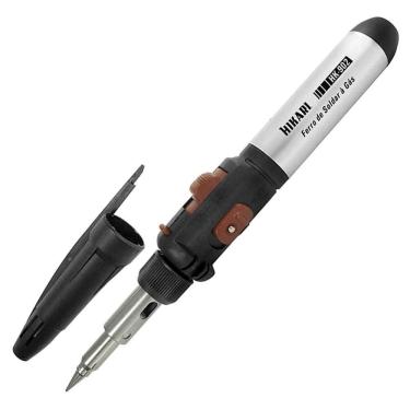 Imagem de Ferro de Soldar a Gás Hikari HK-902 Profissional - 1300°C