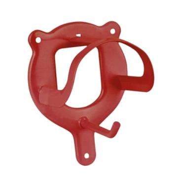 Imagem de Esquirla Suporte para freios de cavalo, armazenamento de arreios para cavalos, cordas, suporte de freio multiuso para parede, suporte para freios para, Vermelho