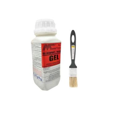 Imagem de Kit Gel Decapante E Passivante Limpa Solda Inox 625 Gramas + Pincel