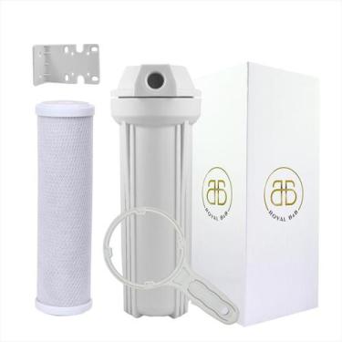 Imagem de Filtro Completo Água Potável Cozinha Pia Tira Cloro 9 3/4 - ROYAL B&B,
