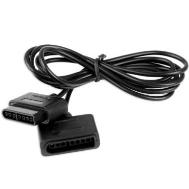 Imagem de Cabo Extensor Para Controle De Super Nintendo Snes - 1,80m - TechBrasi