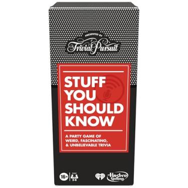 Imagem de Hasbro Gaming Trivial Pursuit Game: Stuff You Should Know Edition, Trivia Questions Inspired by The Stuff You Should Know Podcast, Game for Ages 16 and Up