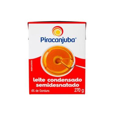 Imagem de Leite Condensado Semidesnatado Piracanjuba 270g