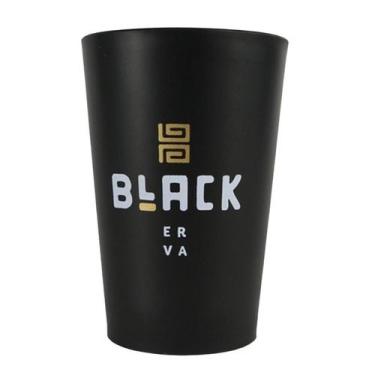 Imagem de Copo Termico Tereré Cuia Chimarrao Copinho Black Preto Bom - Alex Impo