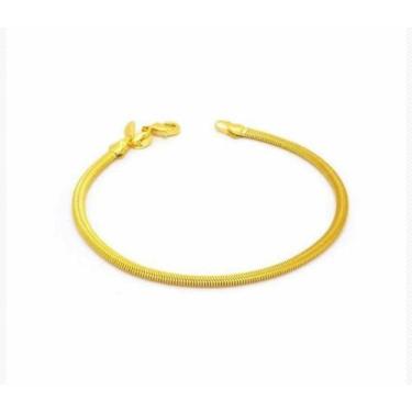 Imagem de Pulseira Feminina em Malha de Cobra - Al SemiJoias