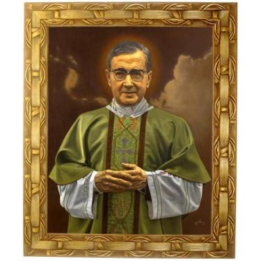 Imagem de Quadro São Josemaria Escrivá, Mod. 01, Tam. 30x25cm. Angelus