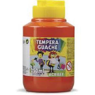 Imagem de Tinta Guache 250Ml Vermelho Fogo 507 Acrilex