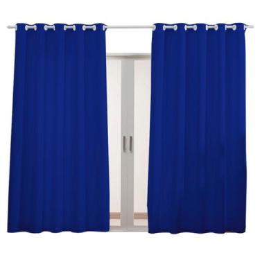 Imagem de Cortina de Janela Tecido Grosso OXFORD 3,00M x 2,00M para Sala Quarto 