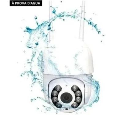 Imagem de 2 Camera Prova D'água Infravermelho Externa Wifi Sensor - JORTAN