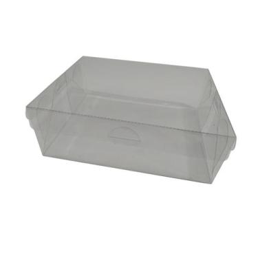 Imagem de Caixa 16 X 13 X 6,5 Cm, 10 Unidades, Transparente, Acetato - Embala Cr