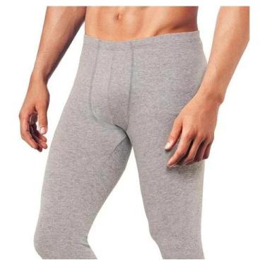 Imagem de Ceroula Masculina Canelada com punho inverno conforto minhocão 3003 - 