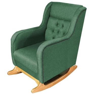 Imagem de Poltrona De Amamentar Balanço Retro Beatriz Decor - Beatriz Decor , VE