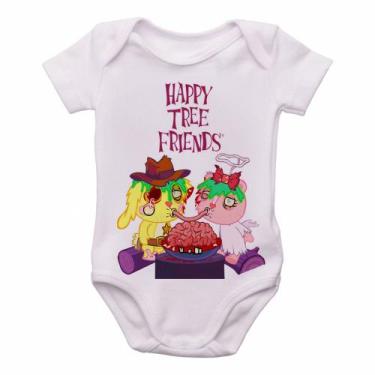 Imagem de body nenê criança roupa bebê  Happy Tree Friends Spaguetti - Empório D