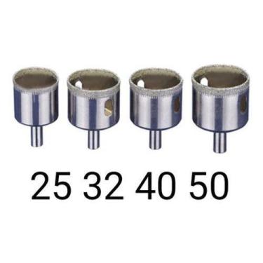 Imagem de Serra Copo Diamantada 4 Pcs 25,32,40,50mm - DRILLPRO