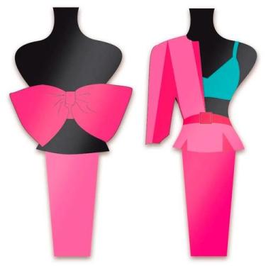 Imagem de Pick para Cupcake - Fashion Show - 12 unidades - Cromus - Rizzo
