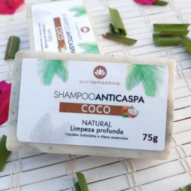 Imagem de Shampoo sólido anticaspa - coco - Pura Amazônia