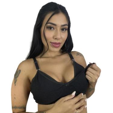 Imagem de Sutian Amamentação Pós Parto Cotton Feminino  100 - La Belle Celly, Pr