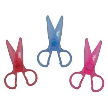 Imagem de Tesoura Escolar Plástica Sem Ponta 12,2 cm T403 Tilibra  Material Esco