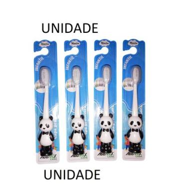 Imagem de ESCOVA DE DENTE INFANTIL MACIA COM CAPA UNIDADE cores variadas - ABBMI