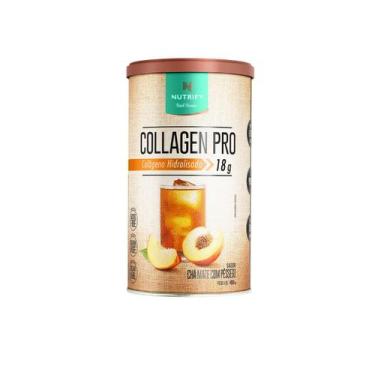 Imagem de Collagen Pro Hidrolisado Colágeno Certificado Nutrify 450g, Pêssego, 4