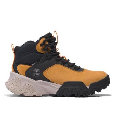 Imagem de Bota Couro Timberland Motion Scramble Goretex Bootie Masculina, Carame