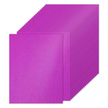 Imagem de PATIKIL 20 folhas de papel cartolina com glitter vermelho rosa, 21,6 x 28 cm, 250 g/m², papel quadrado brilhante, para artesanato, cartões, projetos de arte faça-você-mesmo, festas de casamento
