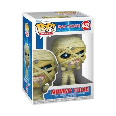 Imagem de Funko Pop! Rocks: Iron Maiden - Eddie Mummy Eddie - Figura de vinil colecionável - ideia de presente - Mercadoria oficial - Brinquedos para crianças e adultos - Music Fans - boneco para colecionadores