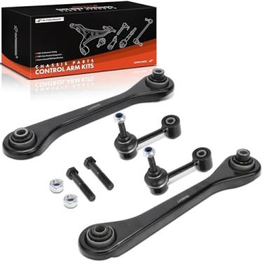 Imagem de A-Premium Kit de substituição do braço de controle para Audi A3 2003-2012 Q3 TT Seat Alhambra Leon Skoda Octavia Superb Volkswagen CC EOS Golf Passat, traseira esquerda e direita, um conjunto de 4