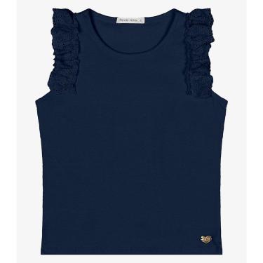 Imagem de Regata Infantil Feminina Trick Nick Azul-Feminino