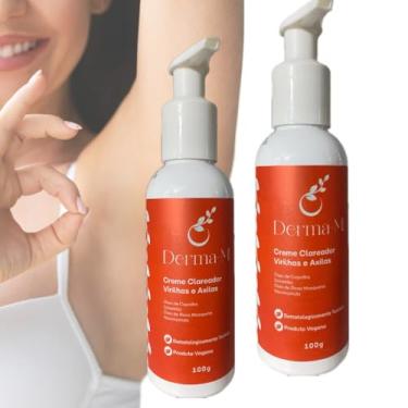 Imagem de kIT COM 2 Creme Clareador intimo 100g Clareador de Virilhas e Axilas