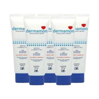 Imagem de Kit 5 Barreira Dermamon Protetor Da Pele 100g