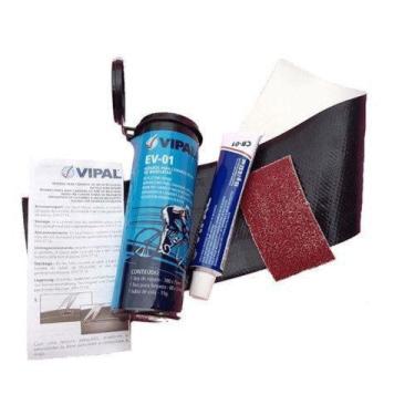 Imagem de Kit Estojo Remendo Camara Bicicleta Bike Vipal