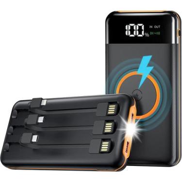 Imagem de Power Bank UYAYOHU 40000mAh - Carregador Portátil com Lanterna e Carre