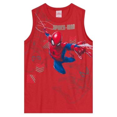 Imagem de Regata infantil menino do homem-aranha Brandili-Masculino