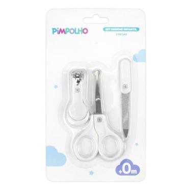 Imagem de Kit higiene para bebe 3 peças unissex pimpolho