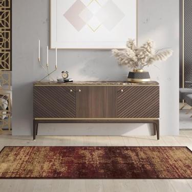 Imagem de SUPERIOR Tapete repelente de água Afton de 6 x 2 m, Auburn