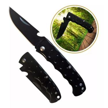 Imagem de Canivete Punhal de Bolso Para Caça E Pesca Selva Camping Luxo Elegante