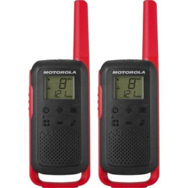 Imagem de Rádio Comunicador Talkabout Motorola T210br 32km Vermelho/preto - Par 