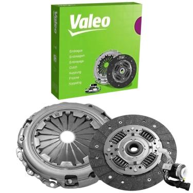 Imagem de Kit Embreagem Fiat Linea Dualogic 1.8 1.9 2010 a 2016 Valeo Com Atuador Luk