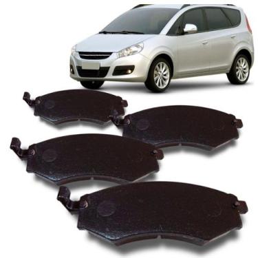 Imagem de Jogo de Pastilha de Freio Dianteiro J5 j6 Sonata Syl 1022 - METALSYSTE