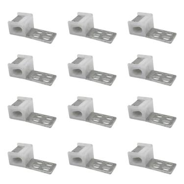 Imagem de WeiLaiKeQi 12x Sofá Clipes de mola do sofá Kit de reparo de mola, grampos de primavera prendedores de fivela de mola de instalação fácil, estofamento para