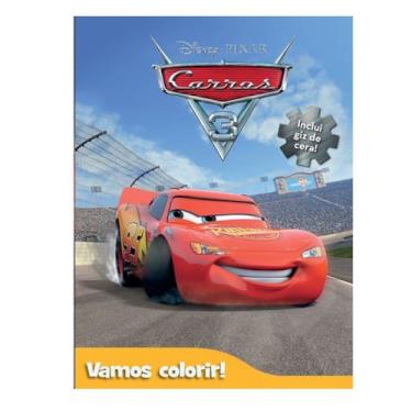 Imagem de Revista de Colorir Coleção Pixar com Giz de Cera