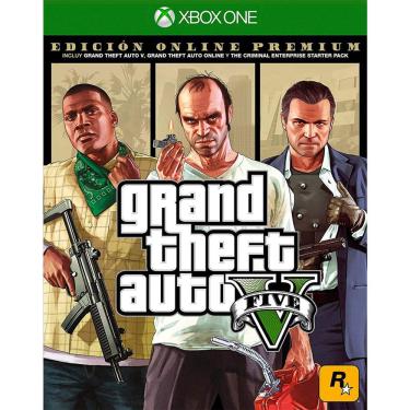 Imagem de Jogo de Vídeo Runatch Grand Theft Auto V Online Premium xbone